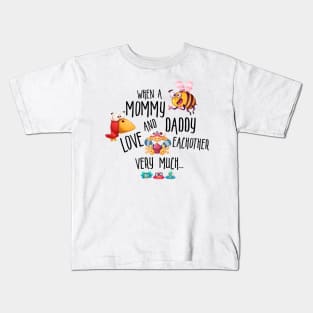 The Birds and the Bees Kids T-Shirt